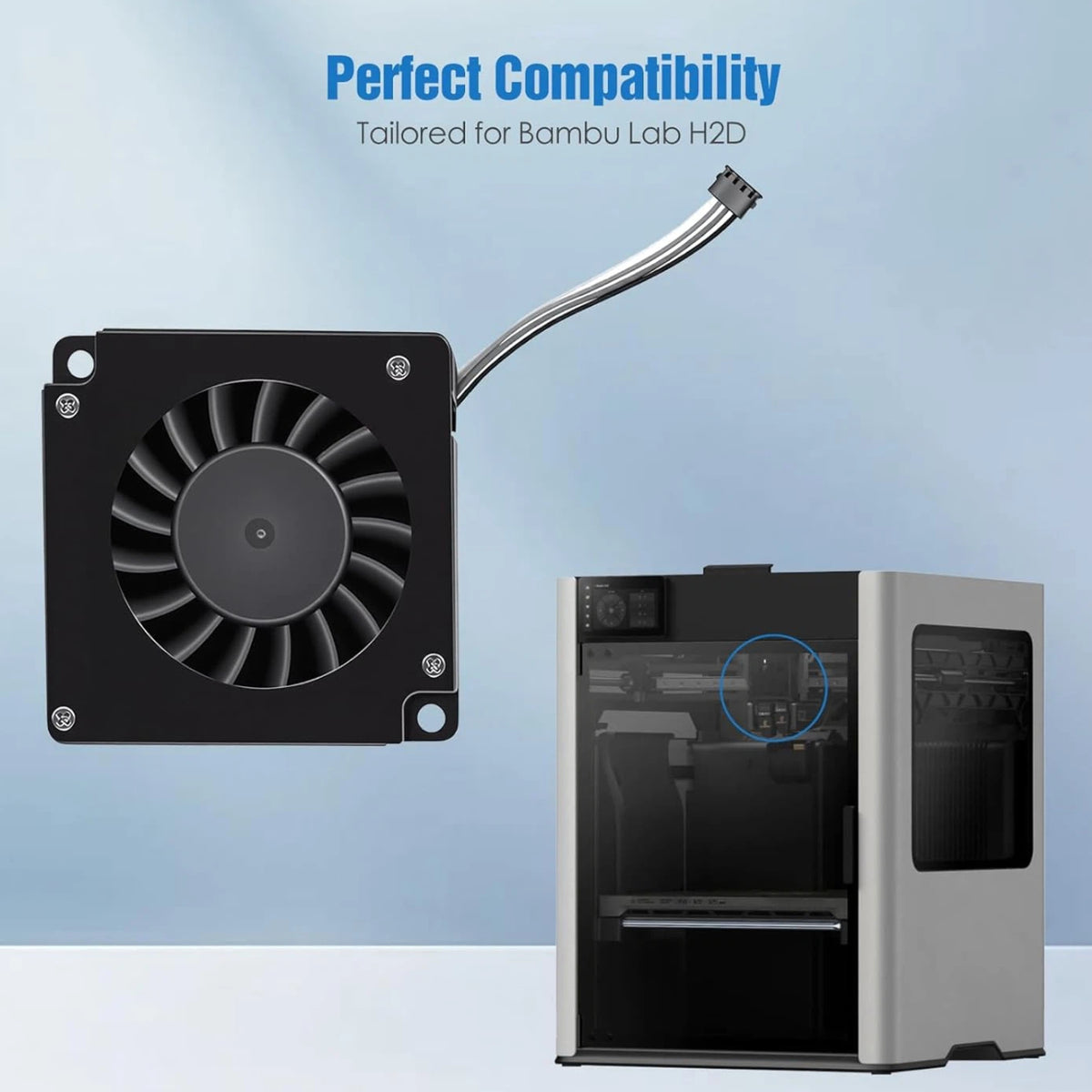 for Bambu Hotend Cooling Fan -H2D