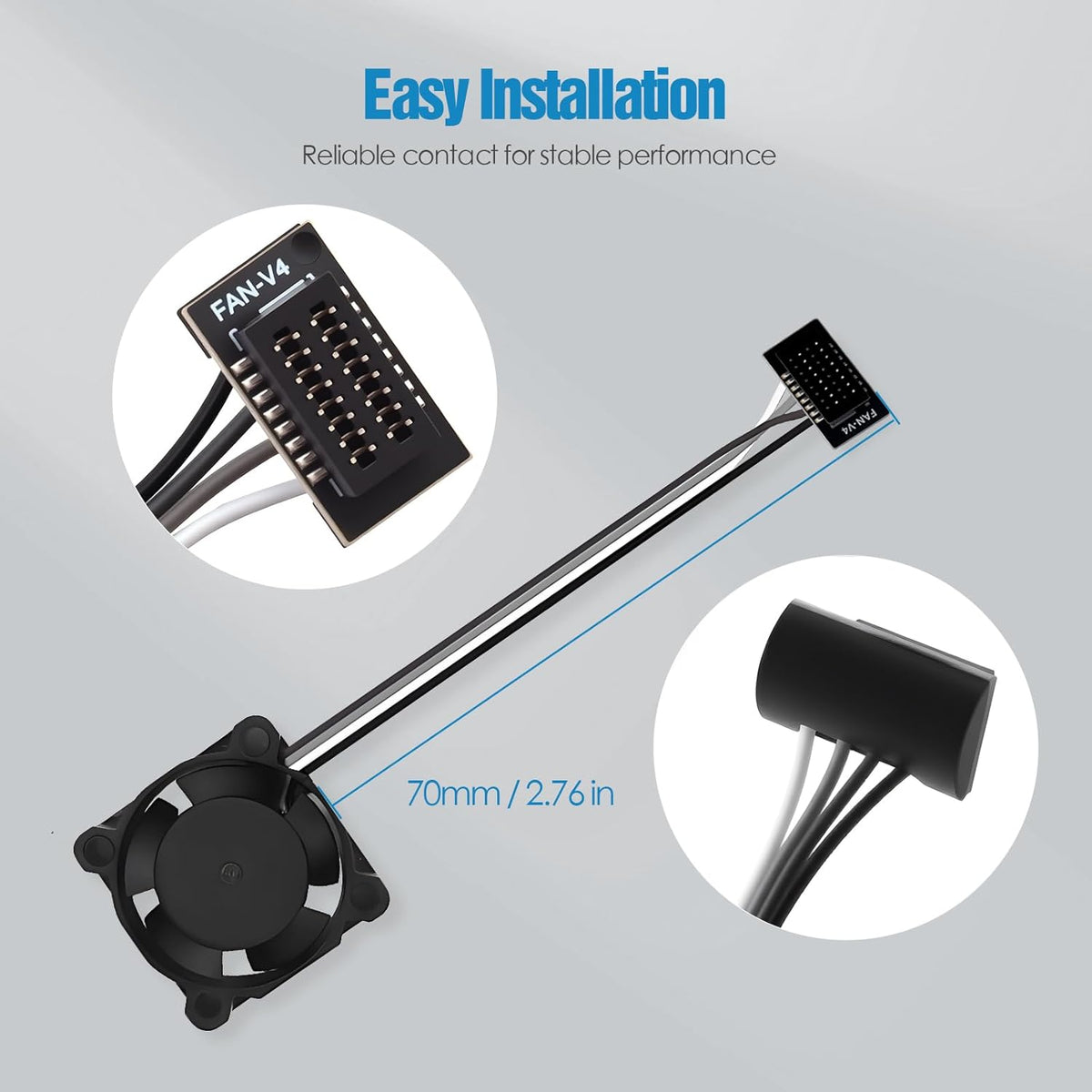  Hotend Cooling Fan P1P/P1S for Bambu lab