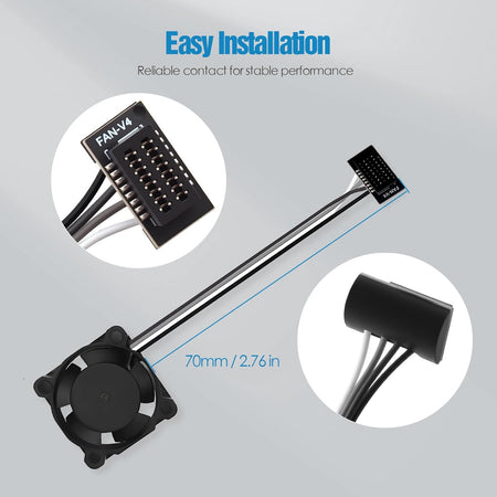  Hotend Cooling Fan P1P/P1S for Bambu lab