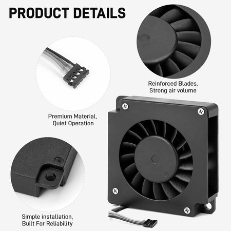 for Bambu Hotend Cooling Fan -H2D