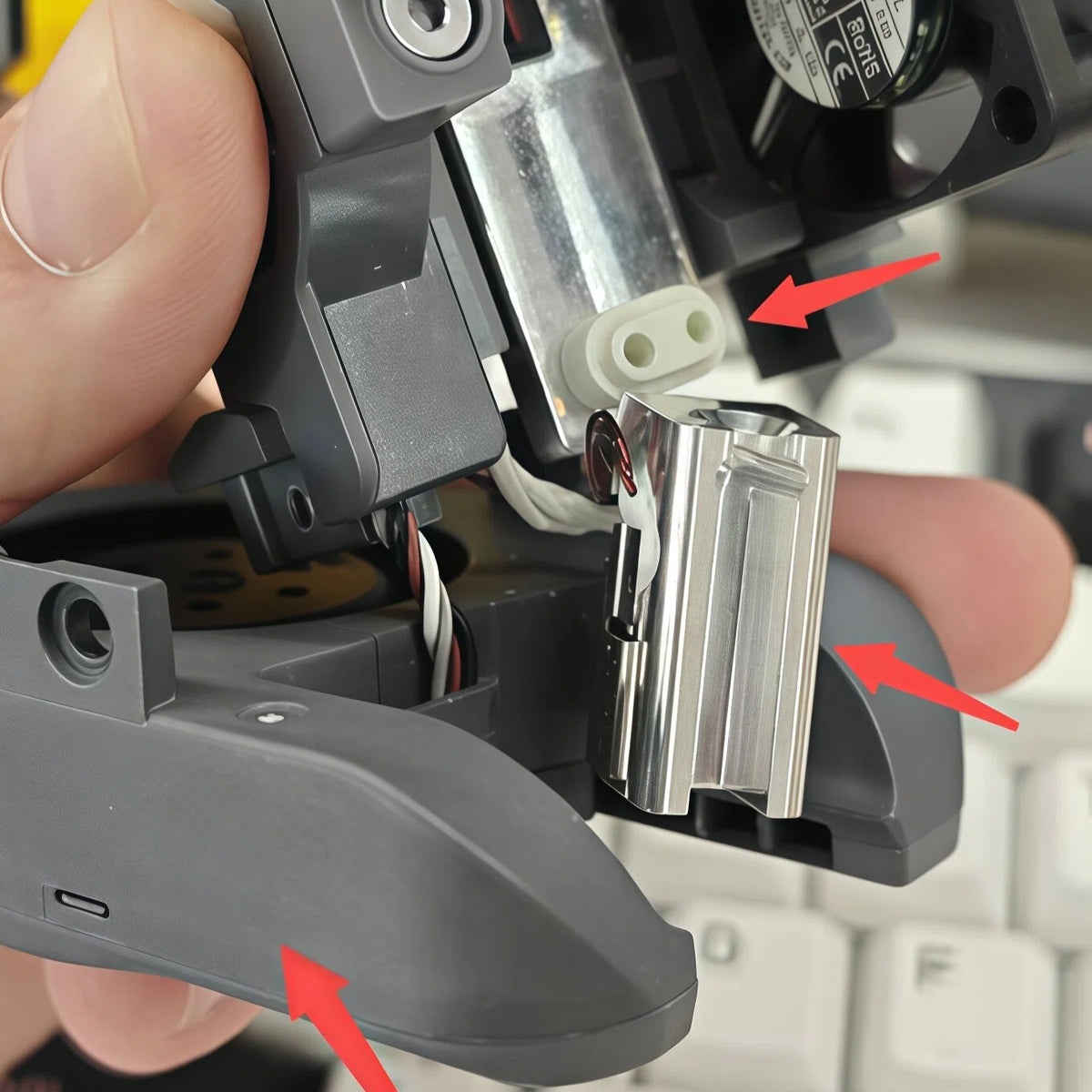 Hotend Heating Assembly for Creality