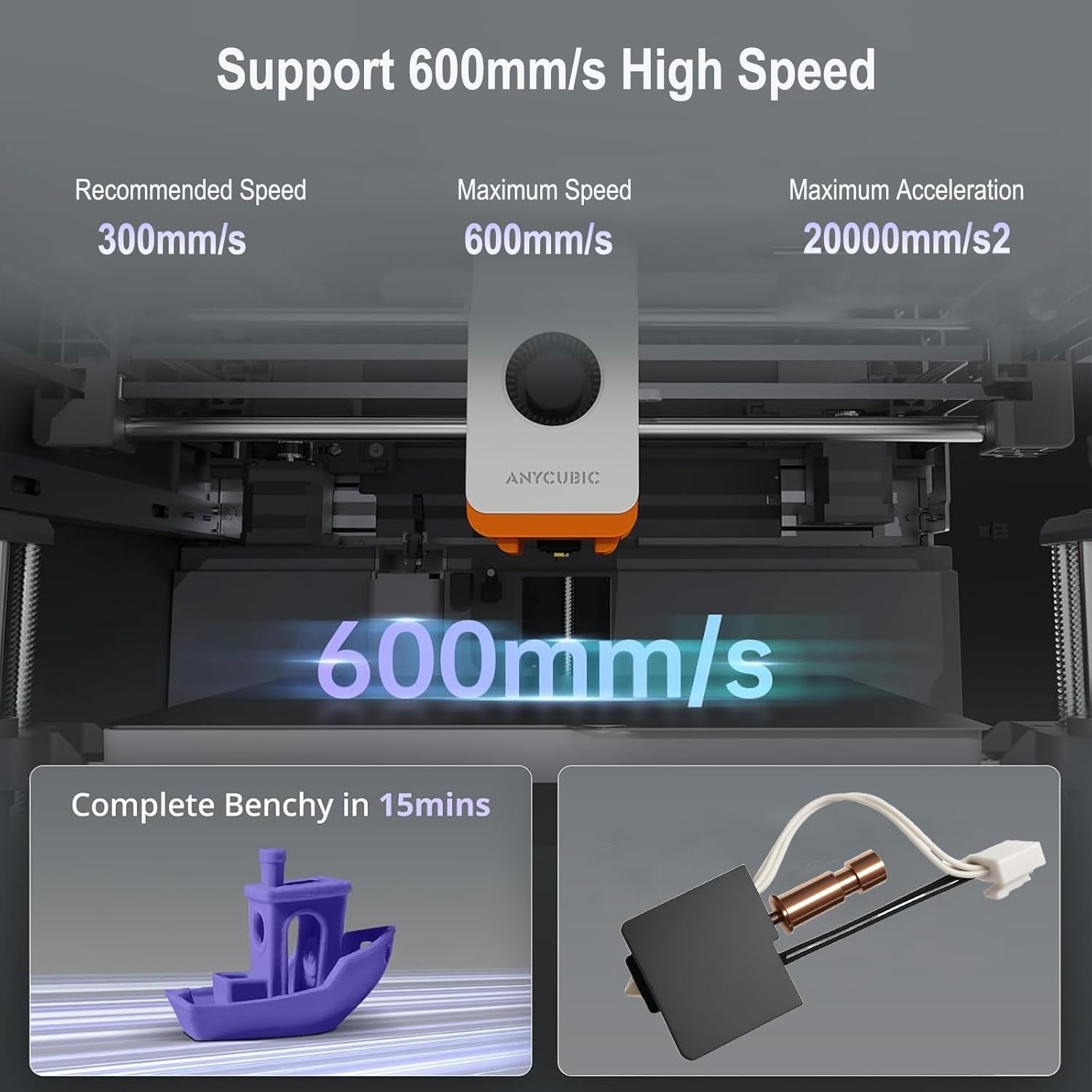 Hotend Kit for Kobra S1 for Anycubic 