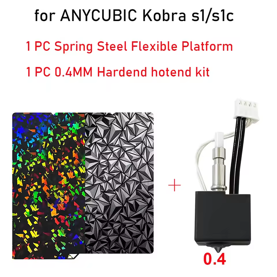 Hotend Kit for Kobra S1C Texture Double-Side PEI PEO Plate Board
