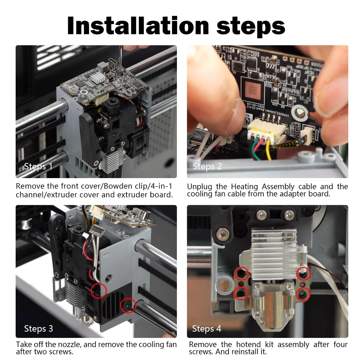 Hotend for Flashforge AD5X