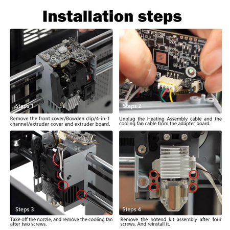 Hotend for Flashforge AD5X