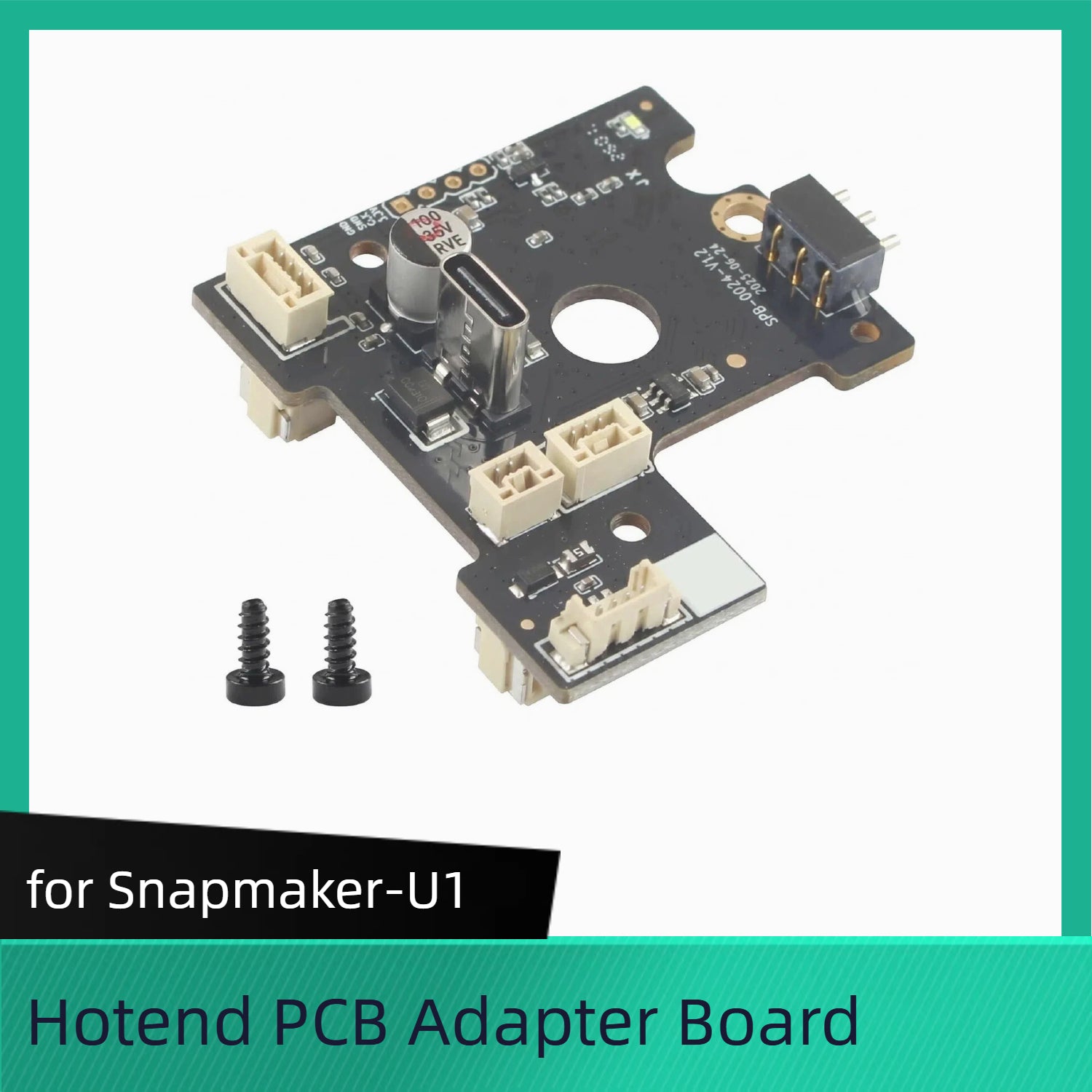 Hotend PCB Adapter Circuit Board for Snapmaker-U1