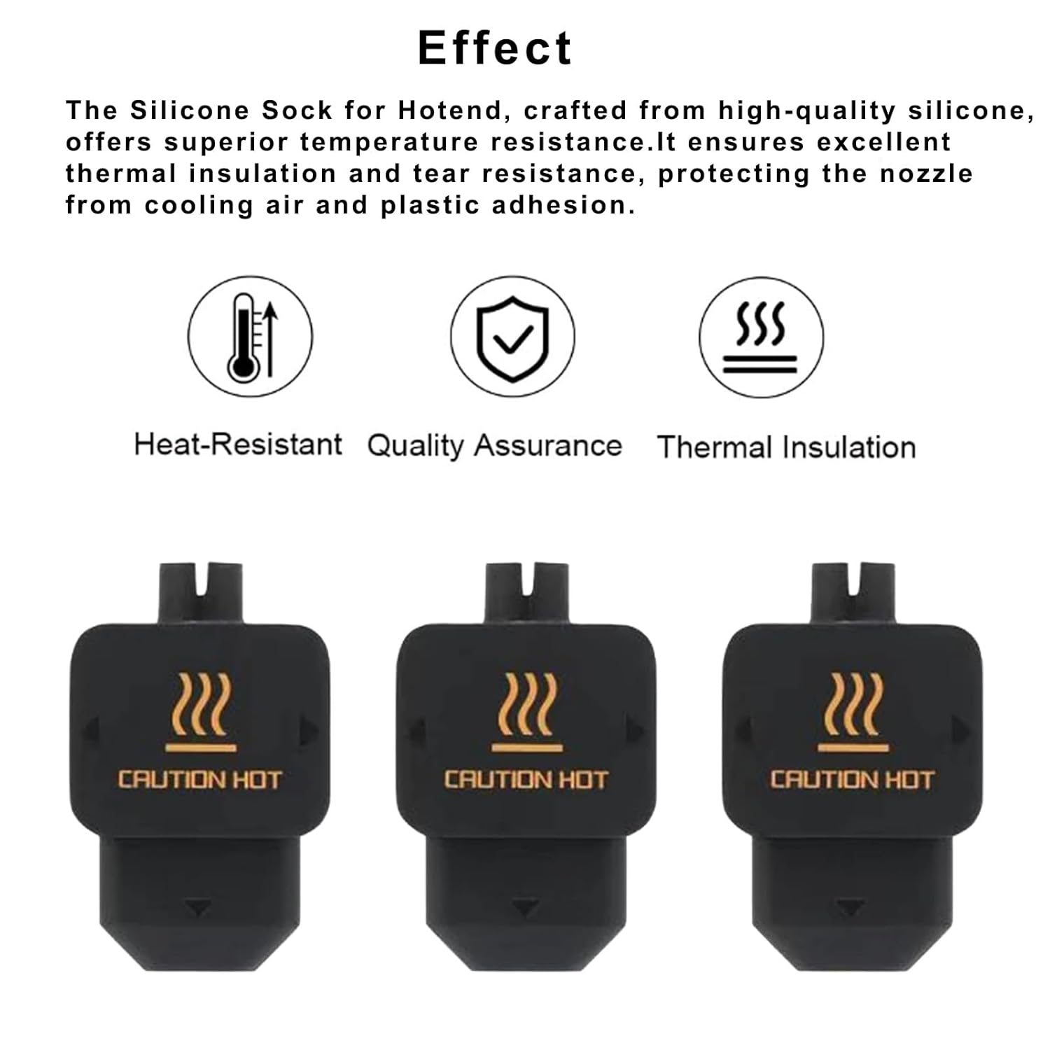 For Bambu Lab H2D Hotend Silicone Socks of Heating Block
