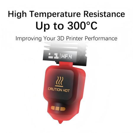 Bambu Hotend Silicone Socks of Heating Block - P2S