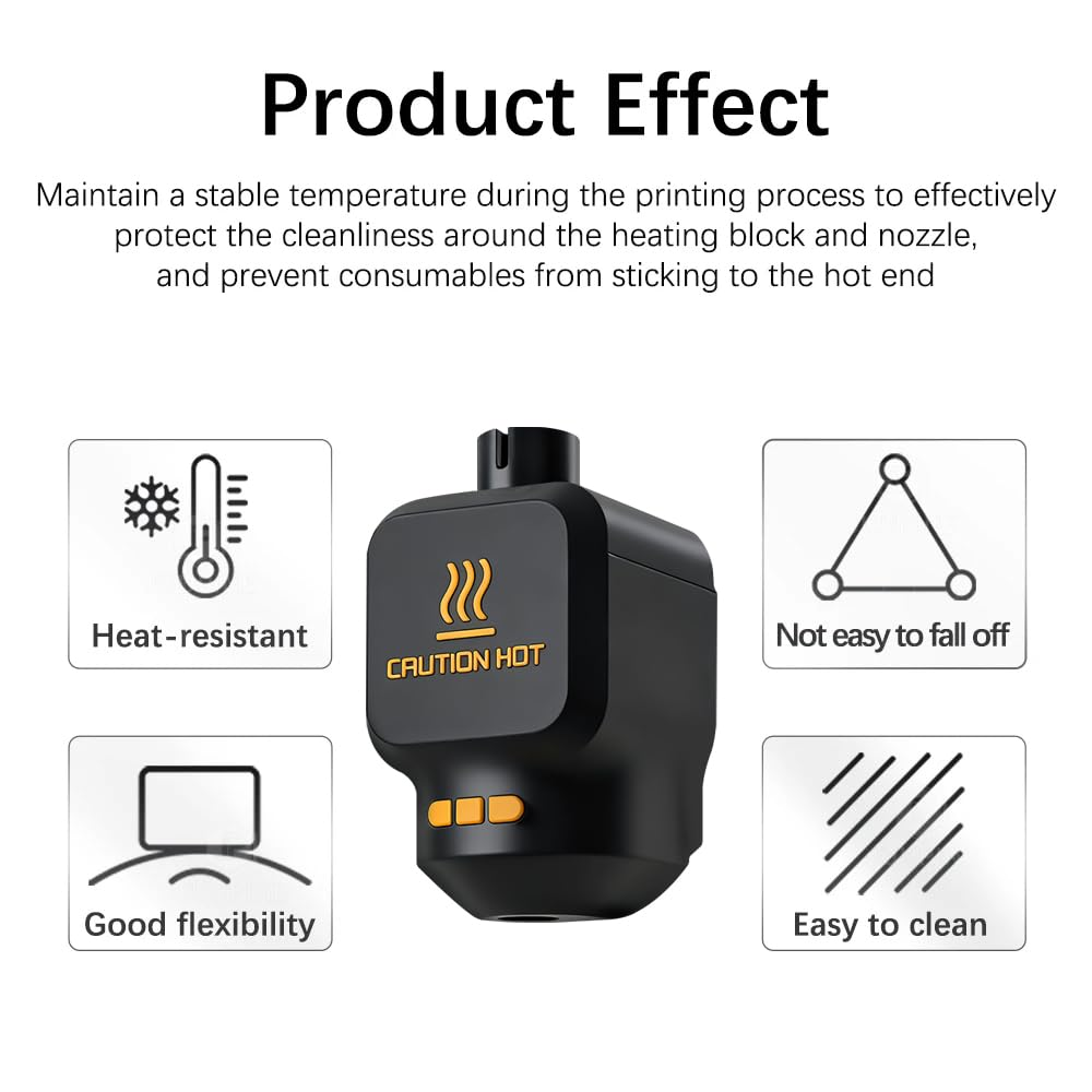 Bambu Hotend Silicone Socks of Heating Block - P2S