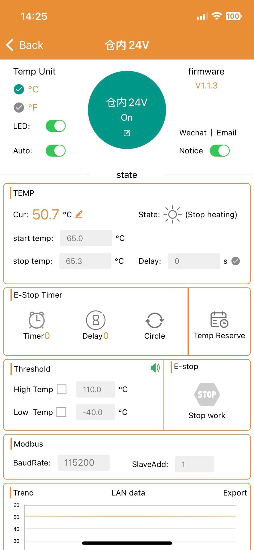 Chamber Heater with APP for Bambu Lab P1 / X1