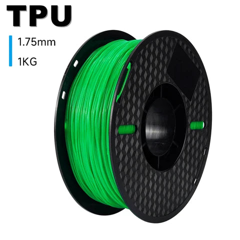 【Paquete de 2 kg】 Filamento de impresora 3D de TPU verde (FRESCO)