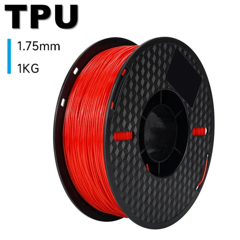 Red TPU 3D Printer Filament (FRESH)