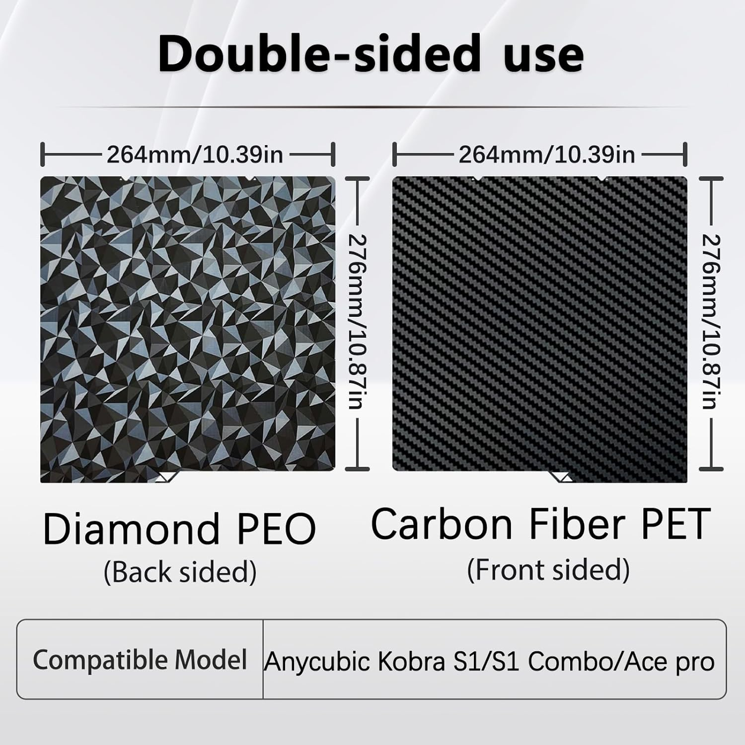 Anycubic Kobra S1C PEI PEO Plate