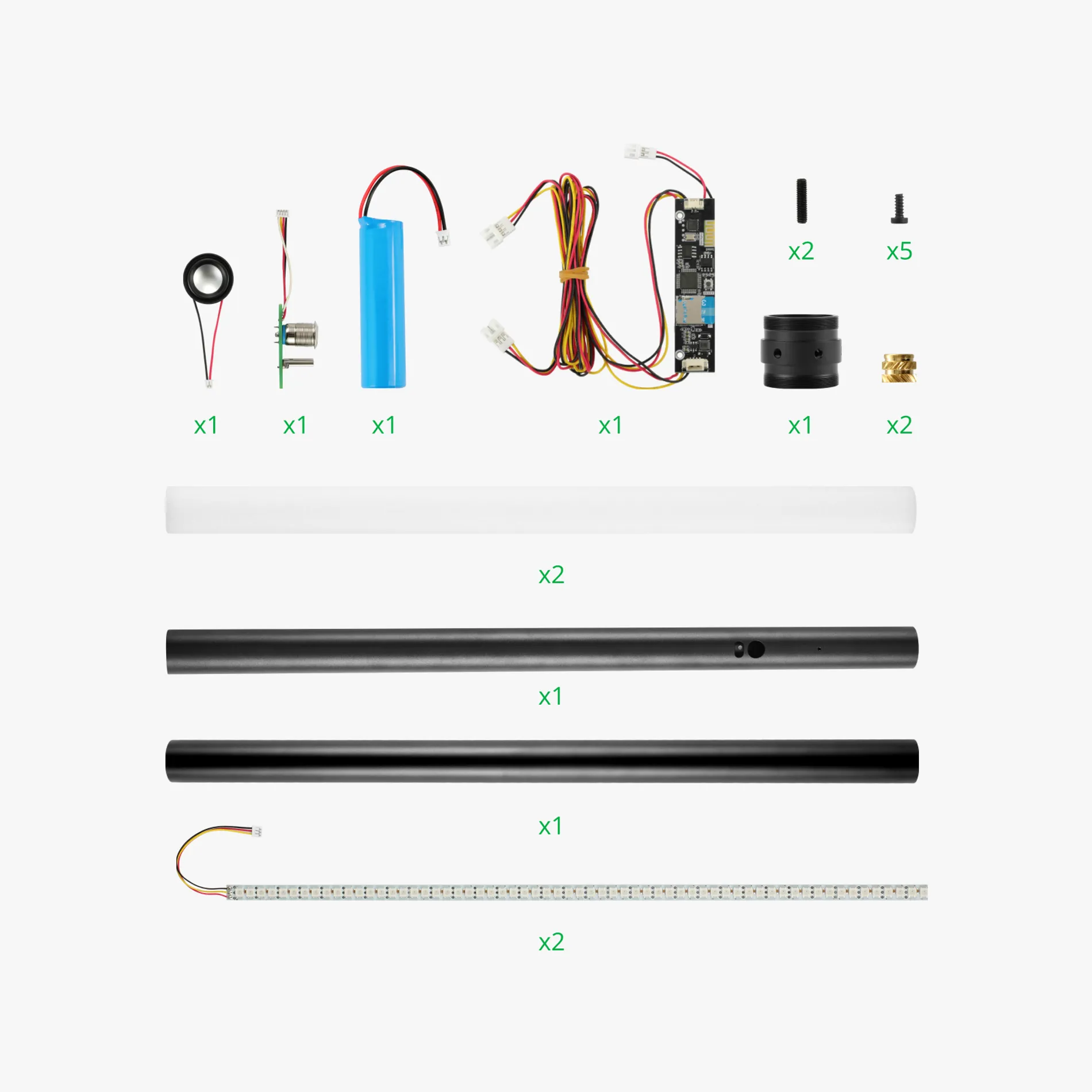 Motion-Activated LED light strip Light Props Kit – P3D