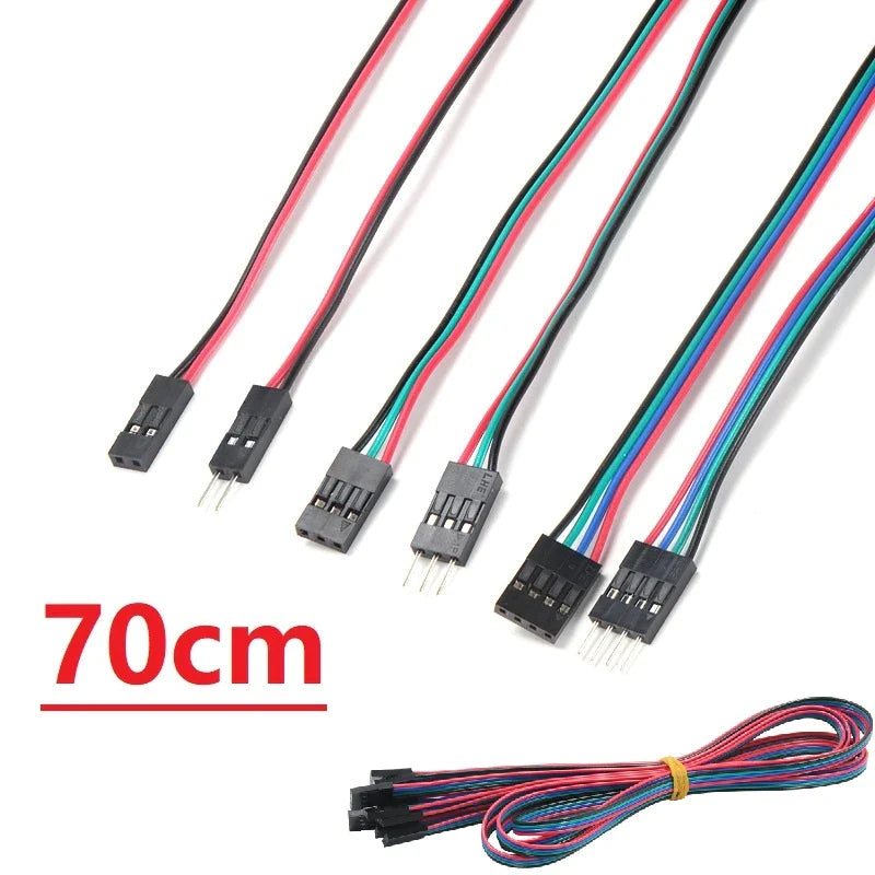 Dupont Cables 70cm Jumper Wires