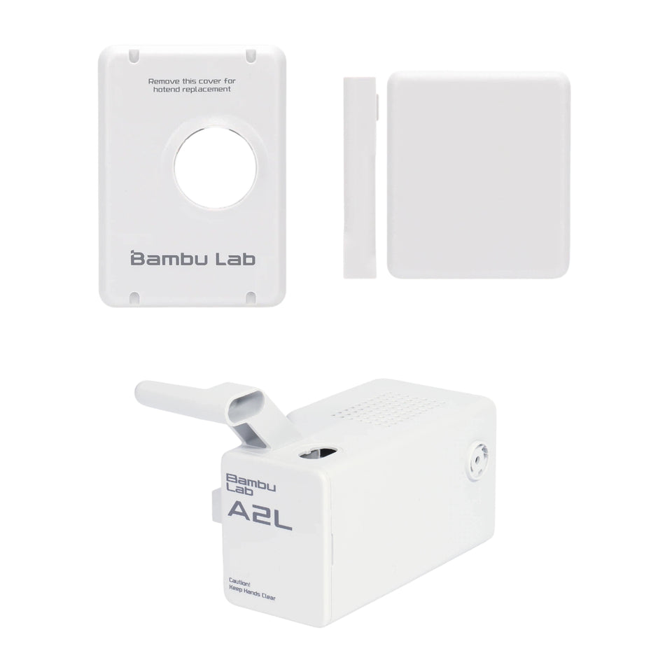 Toolhead Front Cover/Toolhead Rear Housing/X-Axis Motor Cover for Bambu - A2L