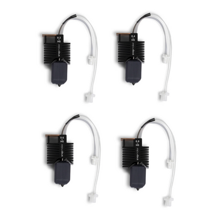 0.2/0.4/0.6/0.8mm Hardened Steel Hotend Bundle/Silicone Sock for Snapmaker U1 - p3d
