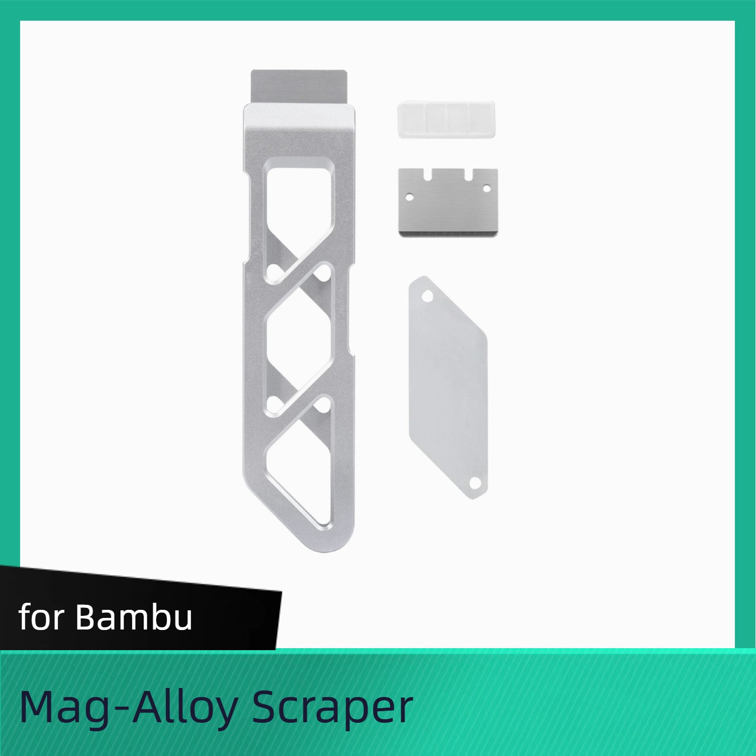 Mag-Alloy Scraper for Bambu Lab
