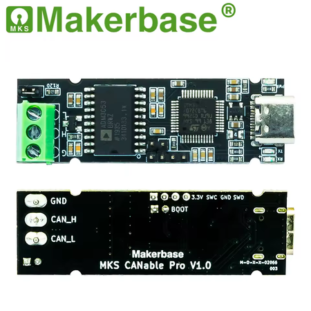 Makerbase CANable USB to CAN canbus debugger analyzer adapter Isolated VESC XDRIVE klipper