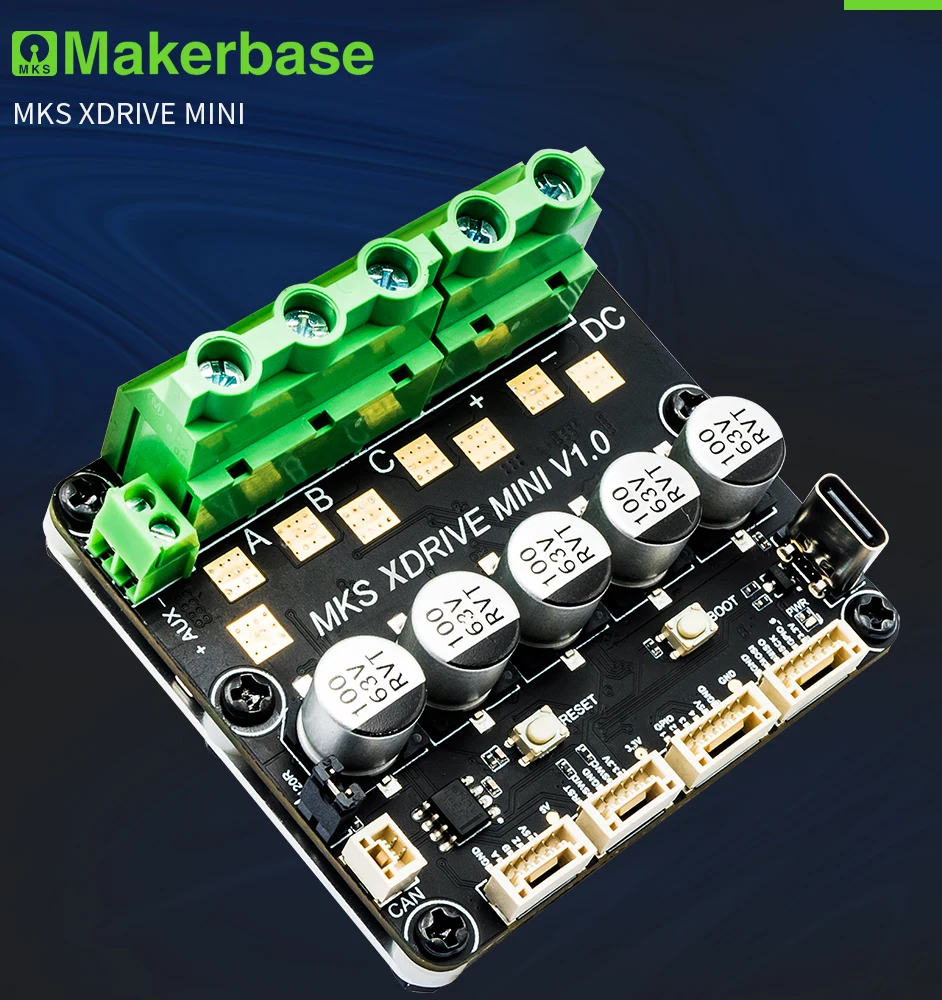Makerbase_MKS_XRIVE_MINI_Motor_Controller_Main_board