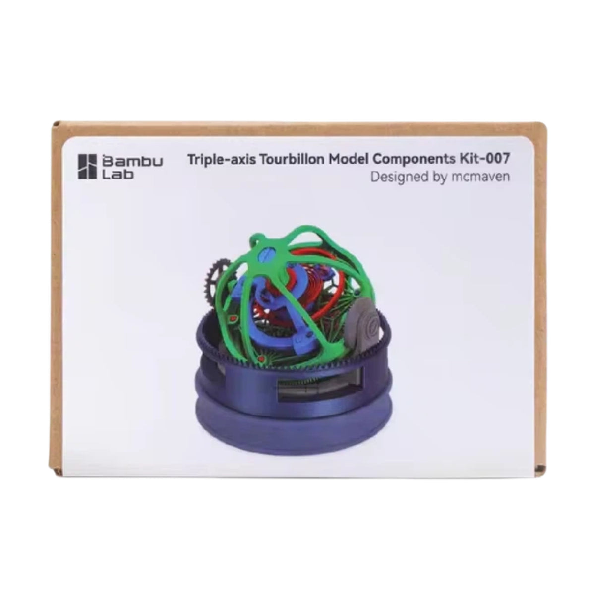 Triple-Axis Tourbillon Mode for Bambu Components Kit 007