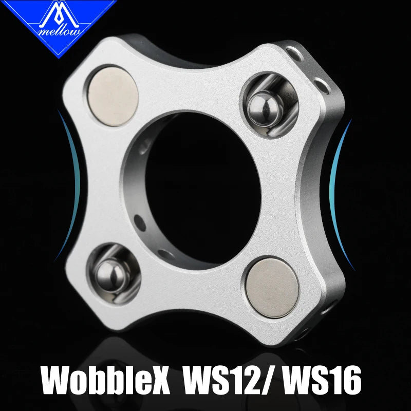 Mellow NF WobbleX WS8 / WS12 / WS16 Coupling For HevORT 3D Printer Z-axis T8 / SFU1204 / SFU1604 Ball Screw Hot Bed