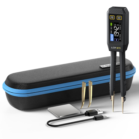 Mini Smart Bridge Tweezer LCR SMD Tester Test Measurement Tools