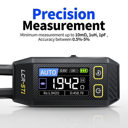 Mini Smart Bridge Tweezer LCR SMD Tester Test Measurement Tools
