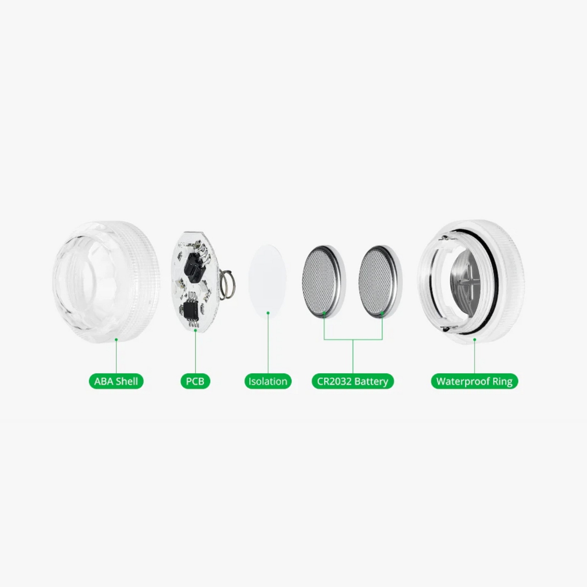 Mini Waterproof RGB LED Tea Lights with Remote Control for Bambu Lab