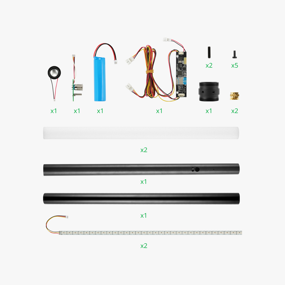 Motion-Activated Sound and Light Props Kit for Bambu Lab