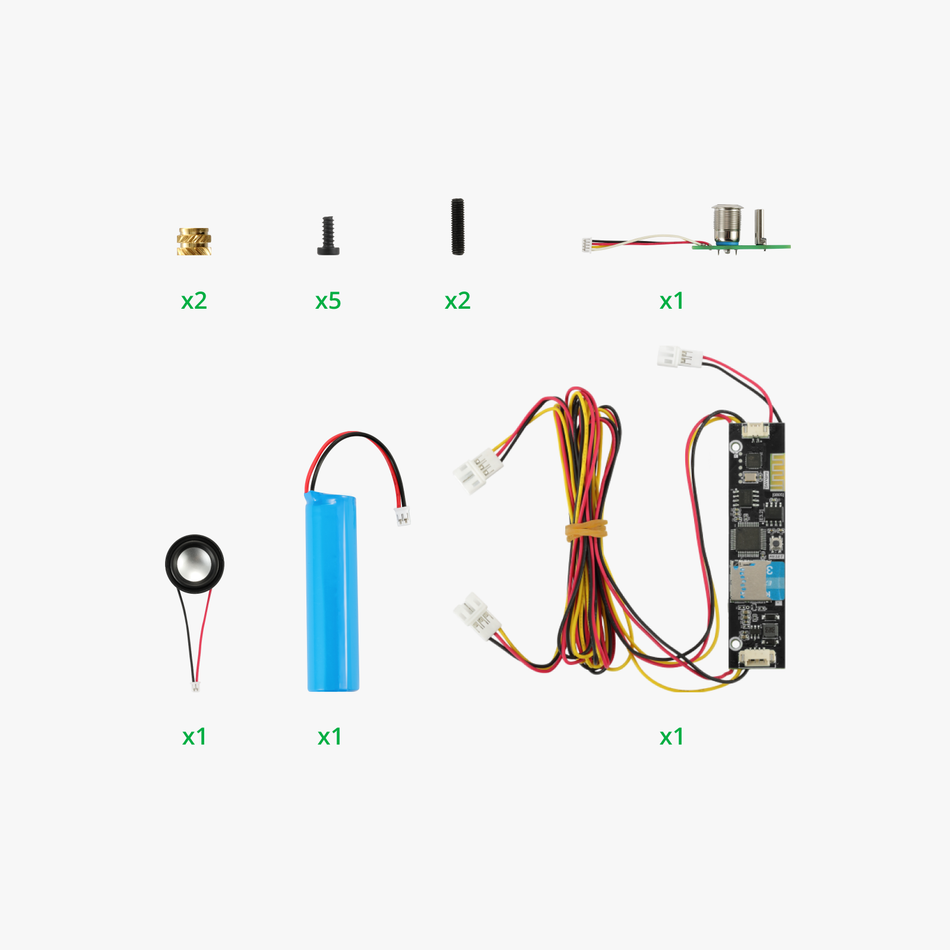Motion-Activated Sound and Light Props Kit for Bambu Lab