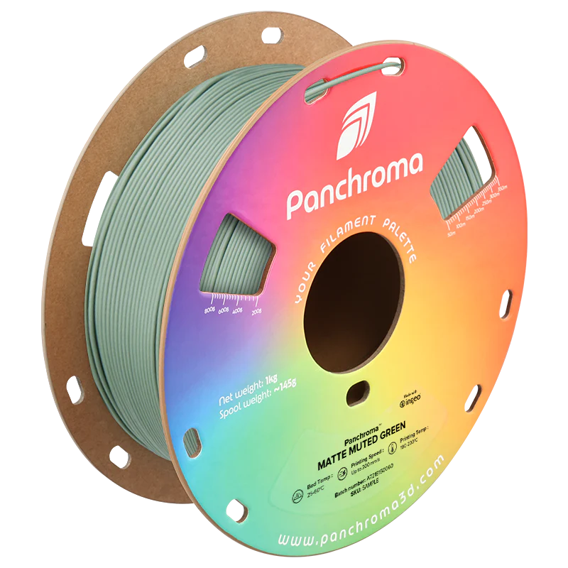 for Polymaker PolyTerra Panchroma™ Matte PLA Filament