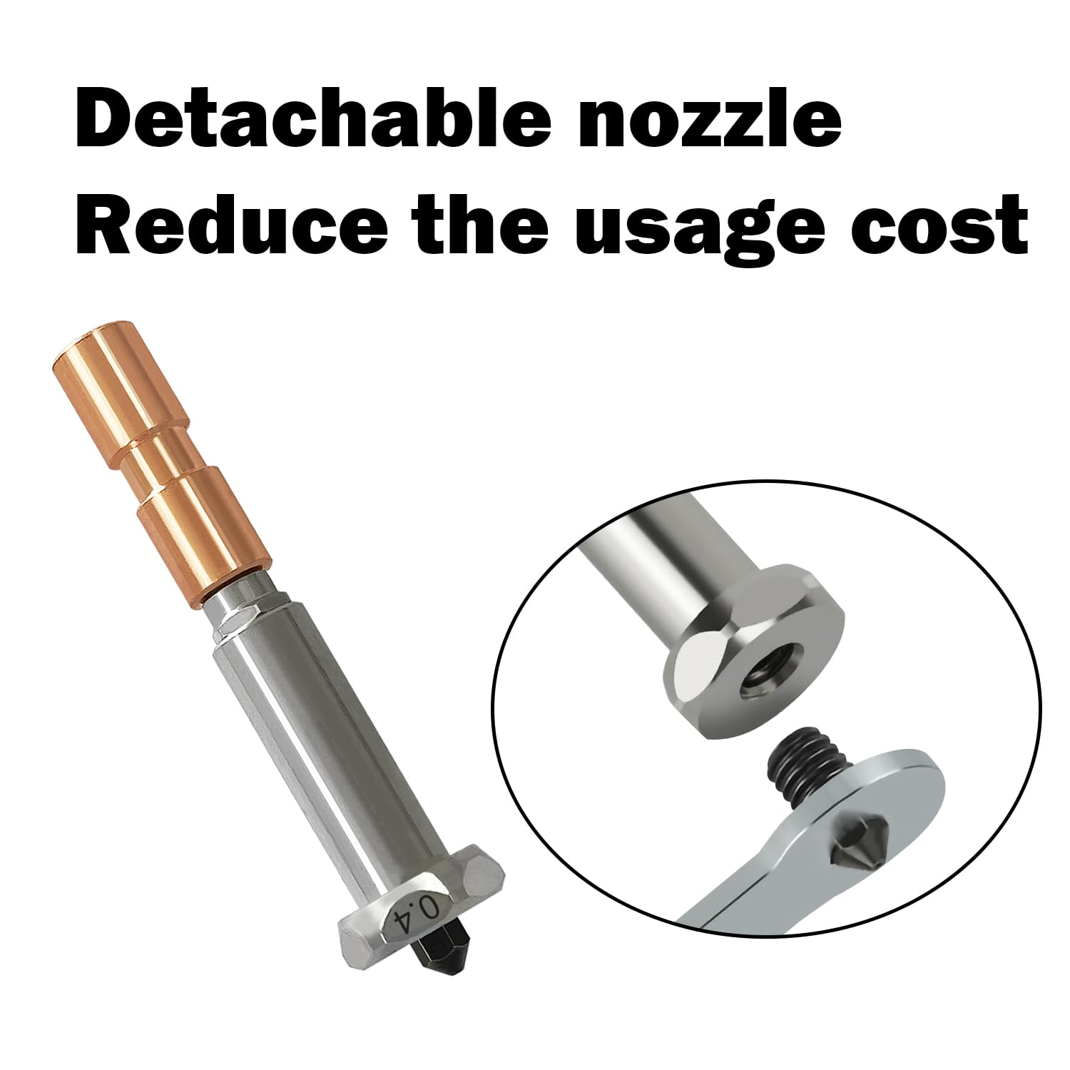 Upgrade Replaceable Nozzle Kit for Anycubic Kobra 3 Max Hotend