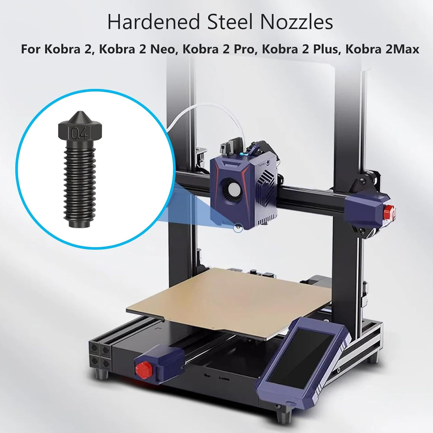 Nozzles Kit for Anycubic Kobra2 / Pro/ Plus / Max / Neo