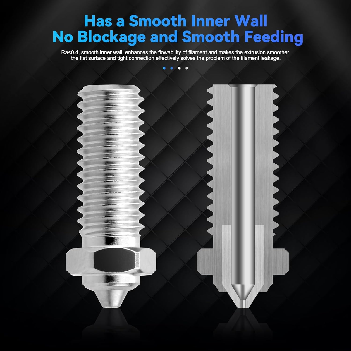 For QIDI Q1 Pro / X PLUS 3 / MAX 3 / SMART 3 Nozzle