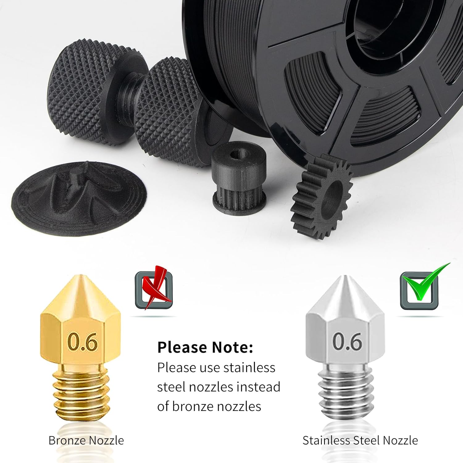 nylon carbon fiber filament