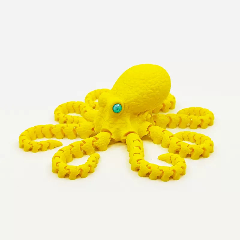 3D Printed Articulated Octopus