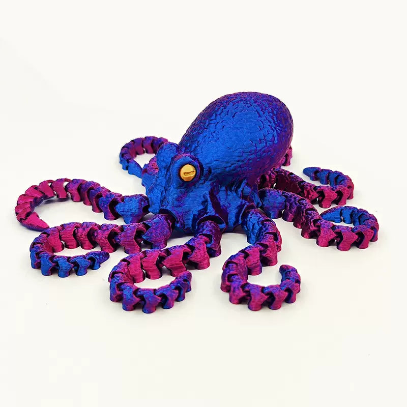 3D Printed Articulated Octopus