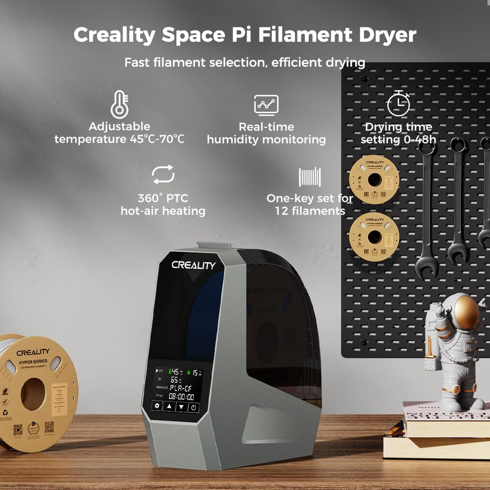 Space Pi Filament Dryer-Creality Compatible with PLA PETG ABS Material