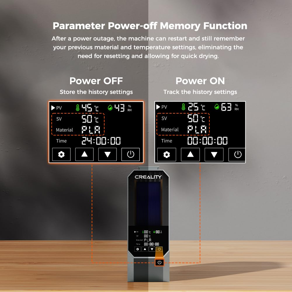 Official Creality Space Pi Filament Dryer,