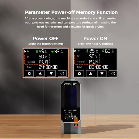 Official Creality Space Pi Filament Dryer,