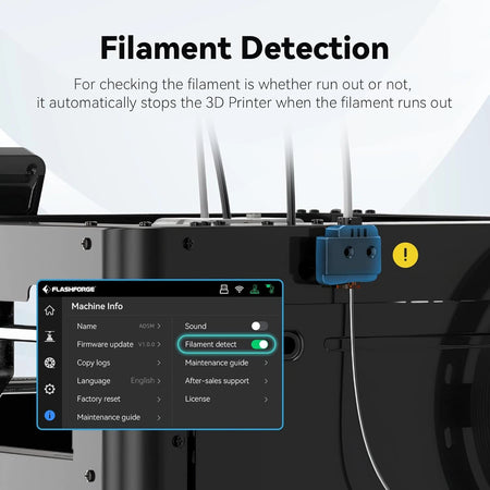 Original FLASHFORGE Filament Sensor for Adventurer 5M5M Pro