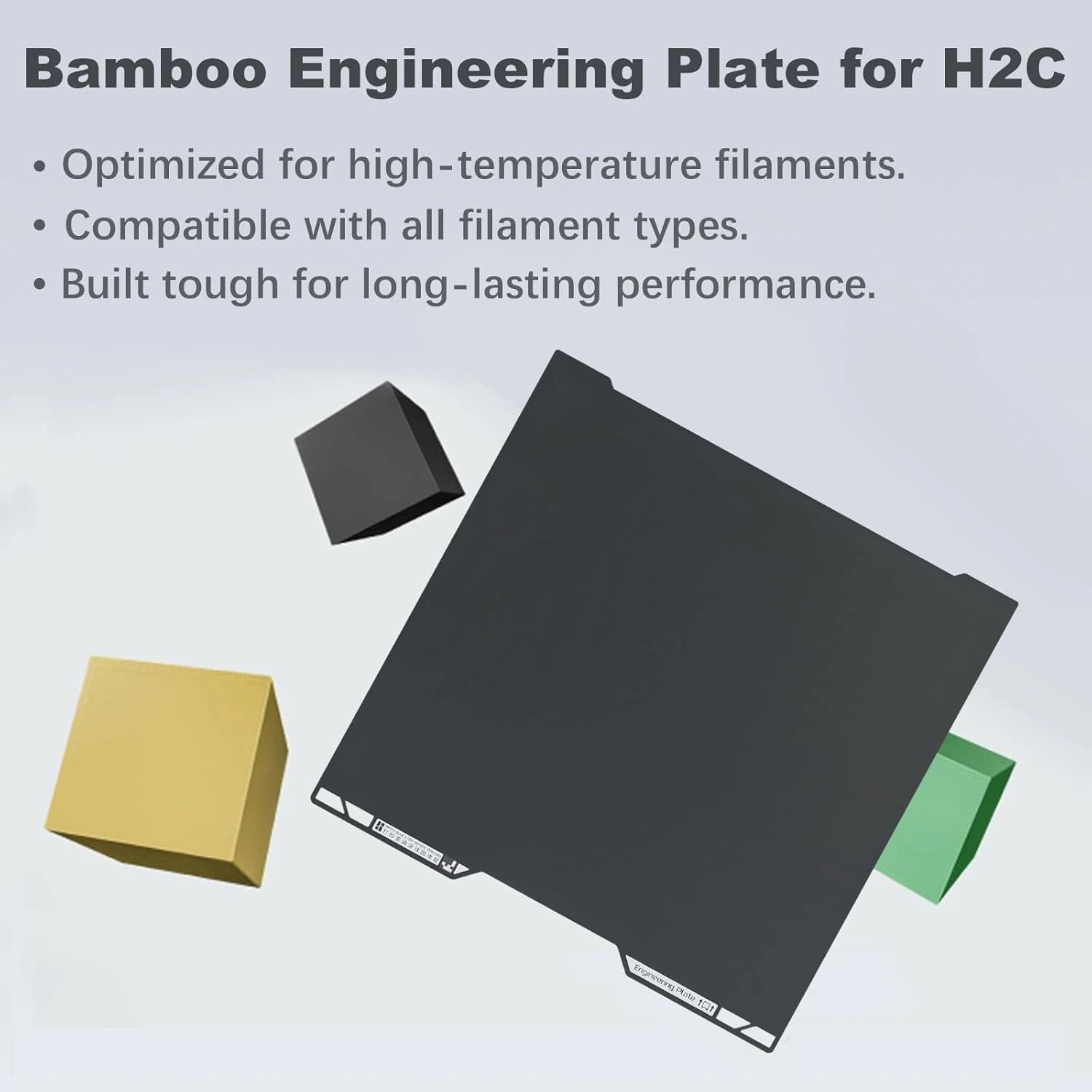 Original Bambu H2D/H2S/H2C Engineering Plate