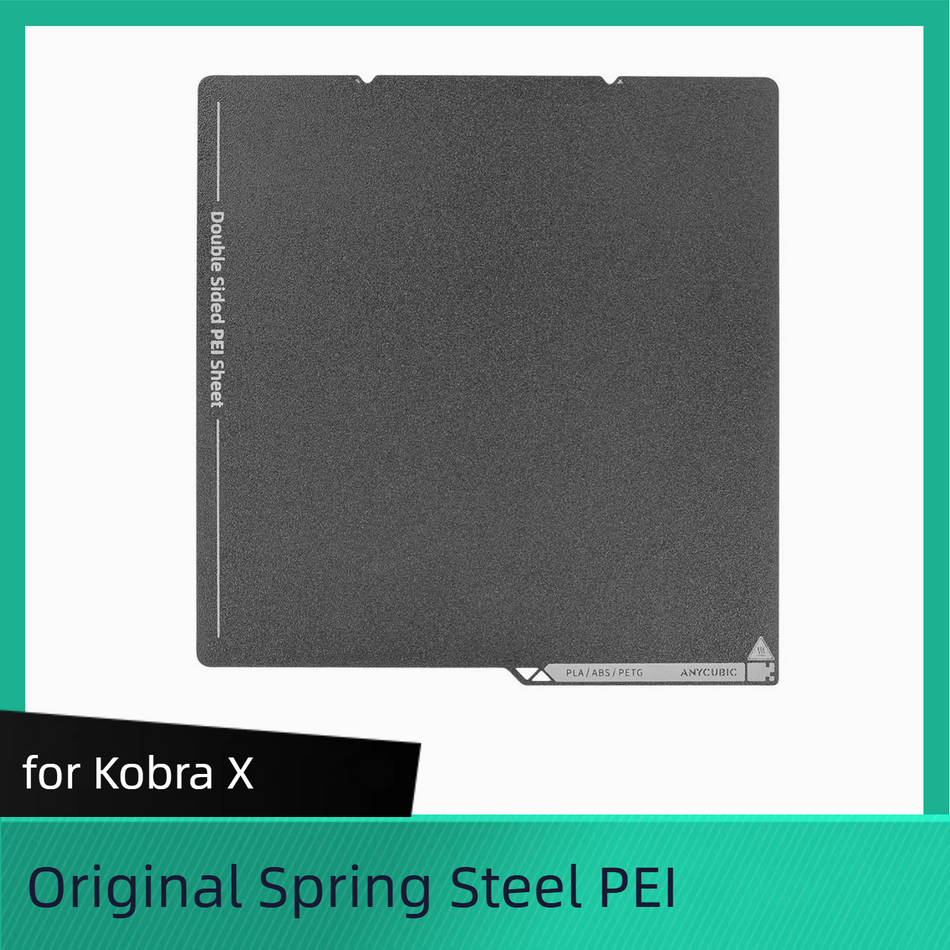 Kobra X - Original Spring Steel  PEI for Anycubic