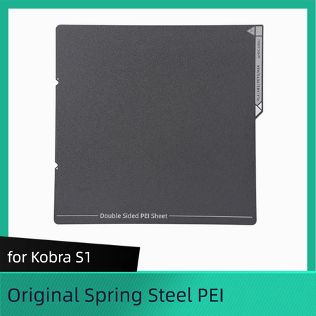 for Kobra S1 - Original Spring Steel Magnetic PEI for Anycubic