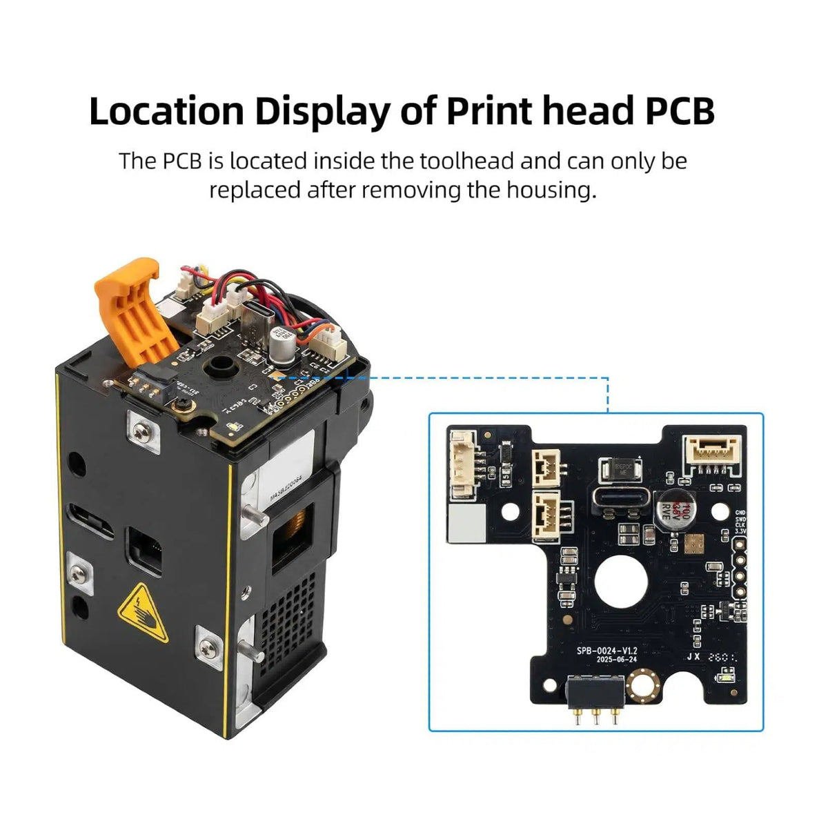 Hotend PCB Adapter Circuit Board for Snapmaker-U1