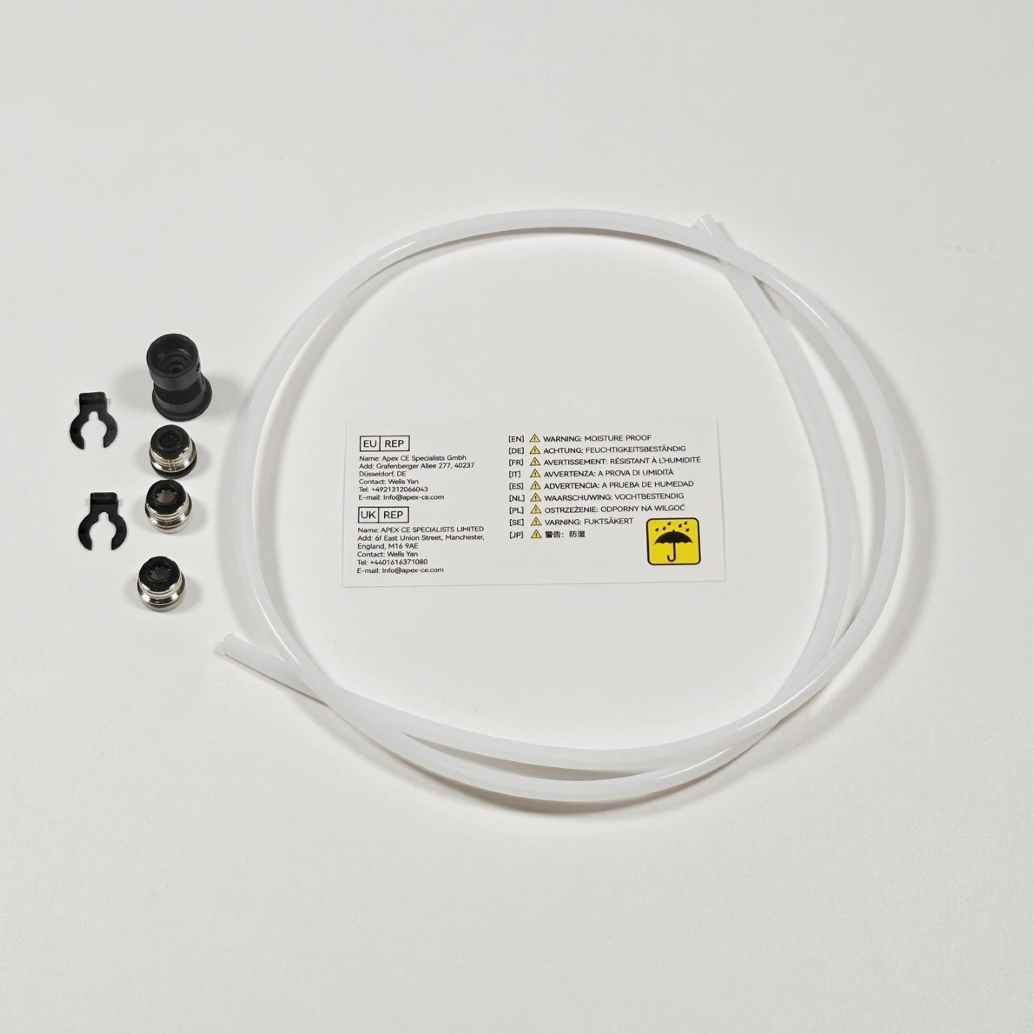 for Creality K2 Plus PTFE Tube and Pneumatic Connector PTFE Tubing Kit