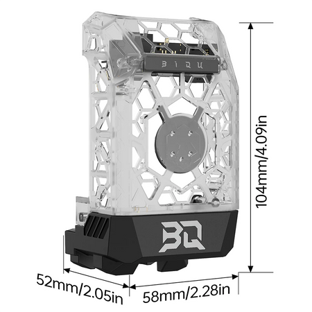 BIQU Panda Jetpack Front Cover for Bambu Lab P1/X1