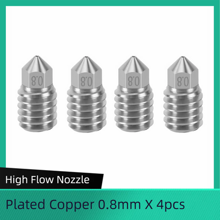 For Bambu Lab X1/ X1C/ P1P/P1S 0.8 mm Nozzles