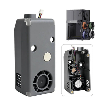 Printhead/Extruder Front Cover Cooling Fan Assembly for Flashforge Creator 5/5 Pro